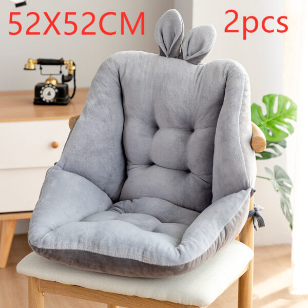 Sedentary Backrest Integrated Chair Cushion Seat Cushion - Image 9